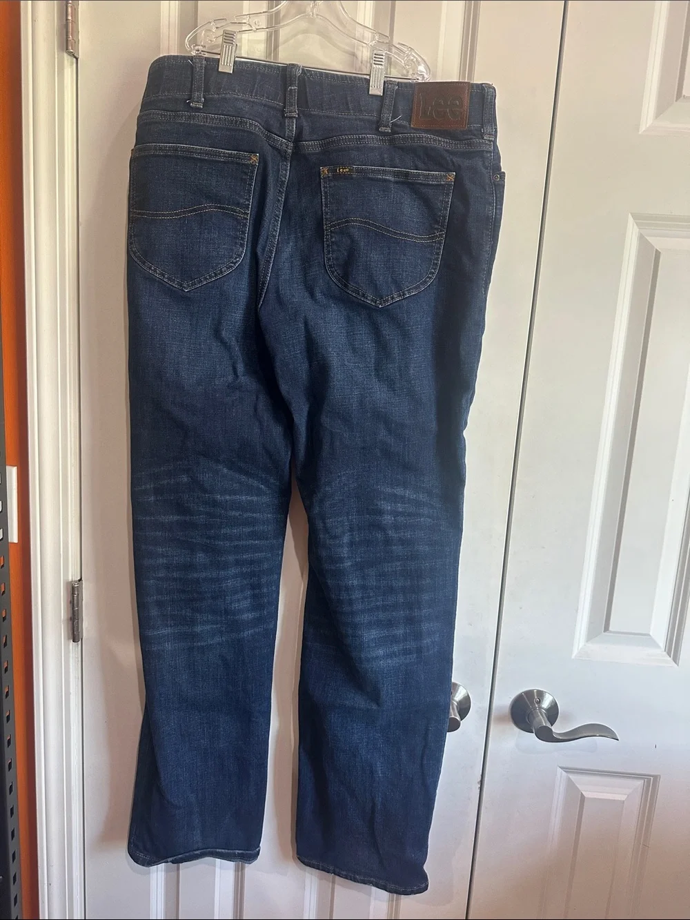 NWOT Lee Men's Indigo Straight Jeans size 36x34